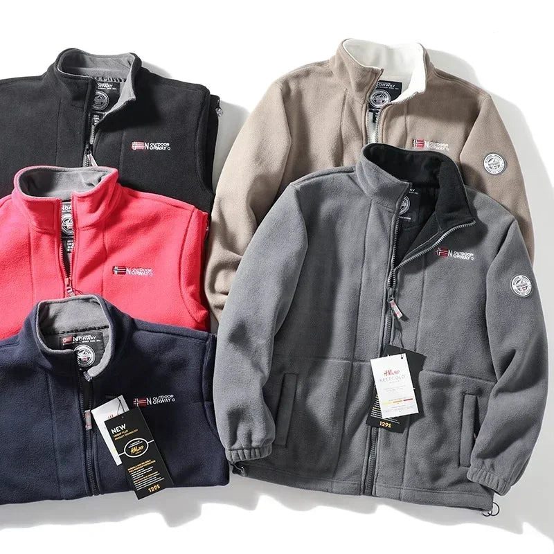 Outdoor Norway Thick Men's Fleece Jacket