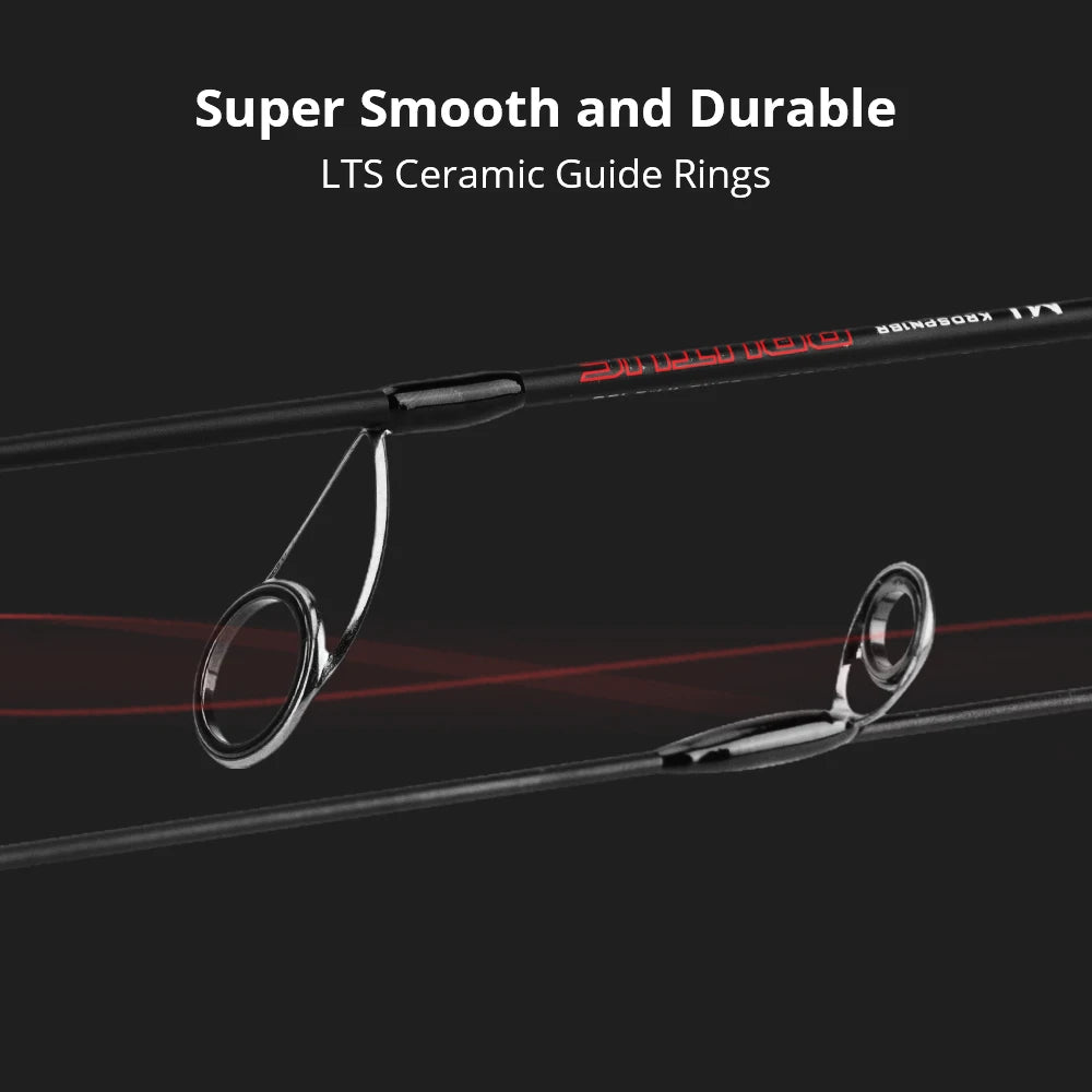 KastKing Brutus Carbon Spinning Casting Fishing Rod