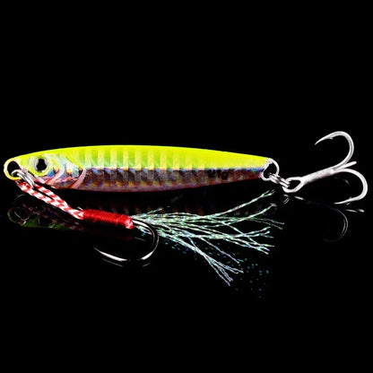 5pcs Metal Jig Fishing Lure Weights 10g-40g