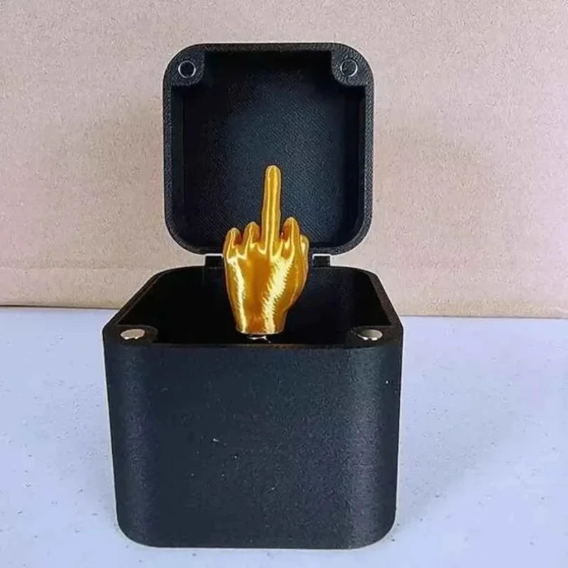 Out of the box pop-up Middle Finger Gift