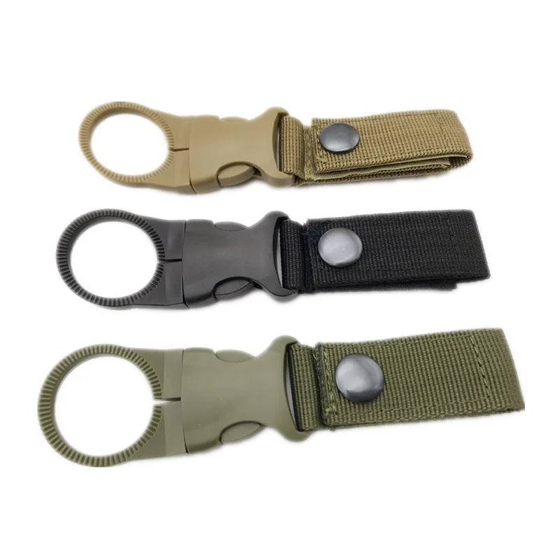 Webbing Buckle Hook Water Bottle Holder