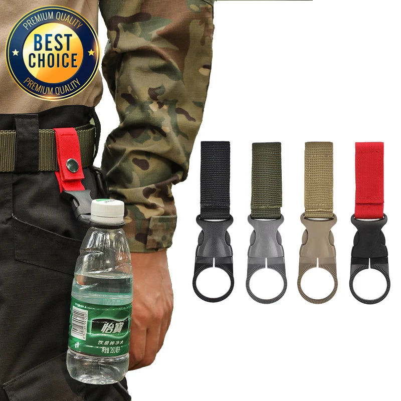 Webbing Buckle Hook Water Bottle Holder