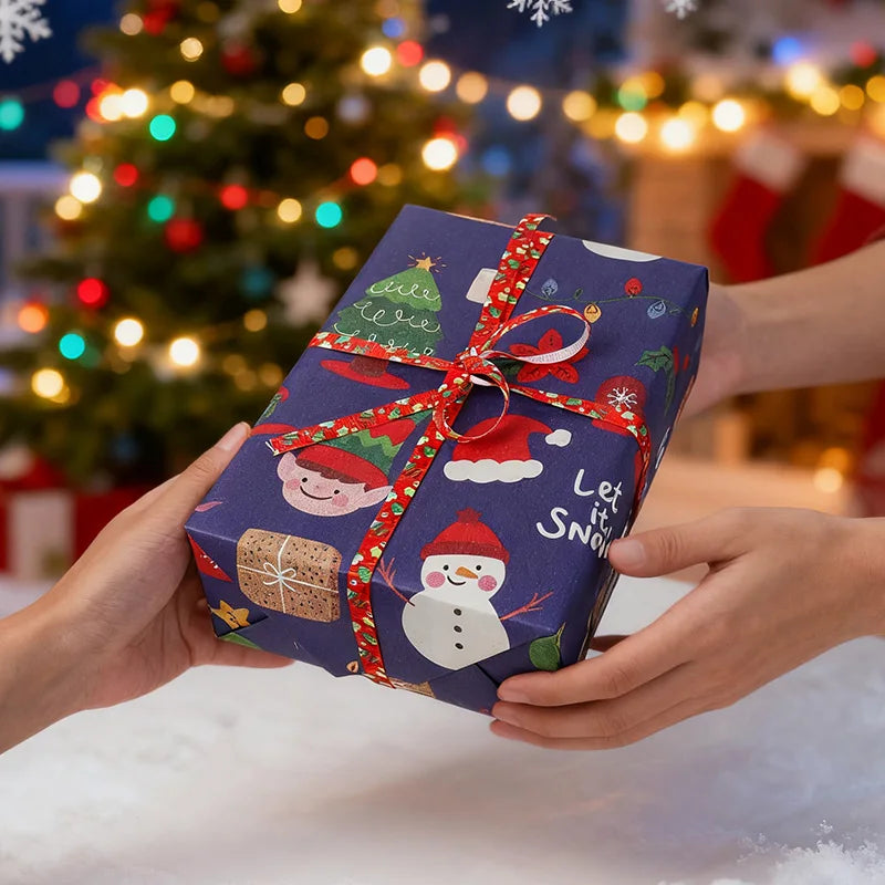 5m roll Christmas Wrapping Paper