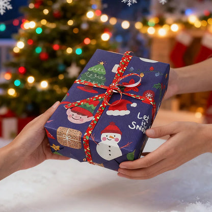 5m roll Christmas Wrapping Paper