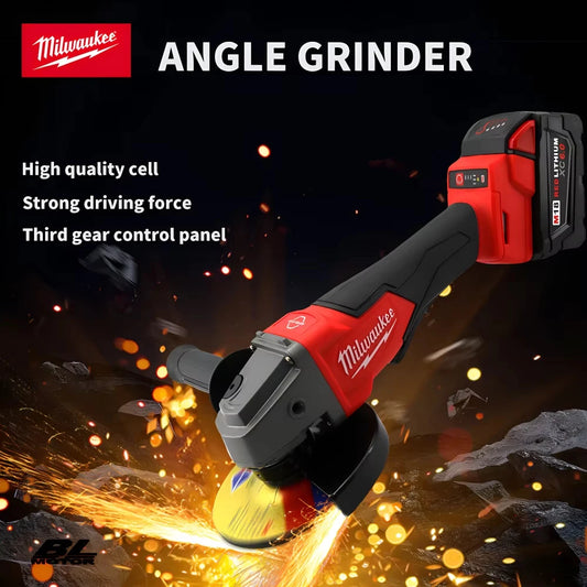 Milwaukee 125mm/100mm Brushless Angle Grinder