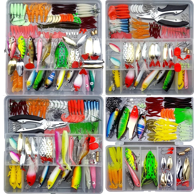 Fishing Lure Kit Soft and Hard
