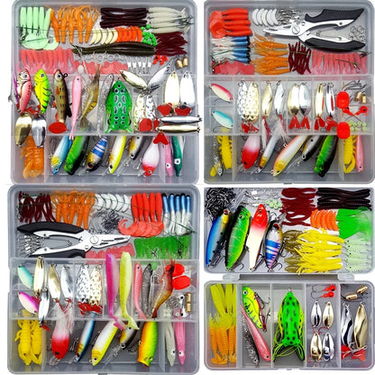 Fishing Lure Kit Soft and Hard