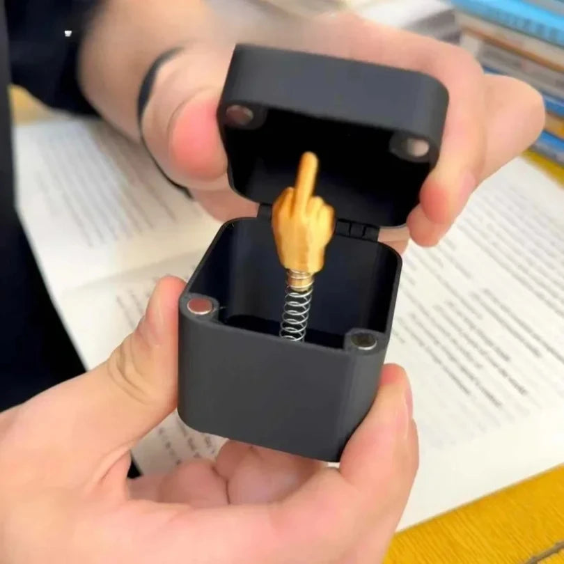 Out of the box pop-up Middle Finger Gift