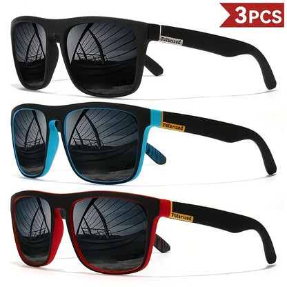 Vintage Square Polarized Sunglasses UV400