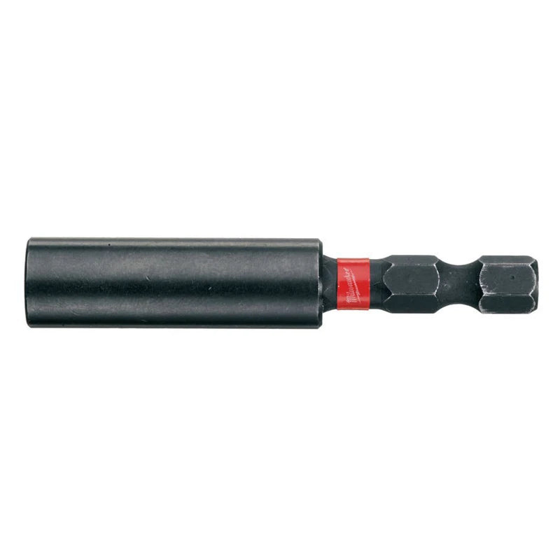 Milwaukee 4932352406 Magnetic Bit Holder 1/4 In 60MM Hex Shockwave Secure Strong magnetic Tip Power Tool Attachments