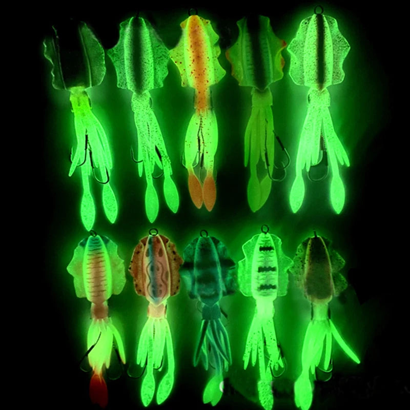 ZUKIBO Soft Squid Bait