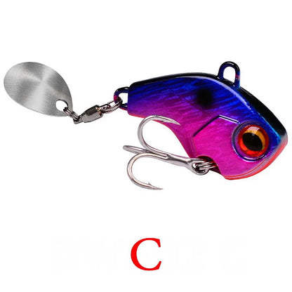 Wobble Rotating Metal Vibration Bait Fishing 6g 15g 28g Artificial Hard Baits Spinner Spoon Lure Pesca
