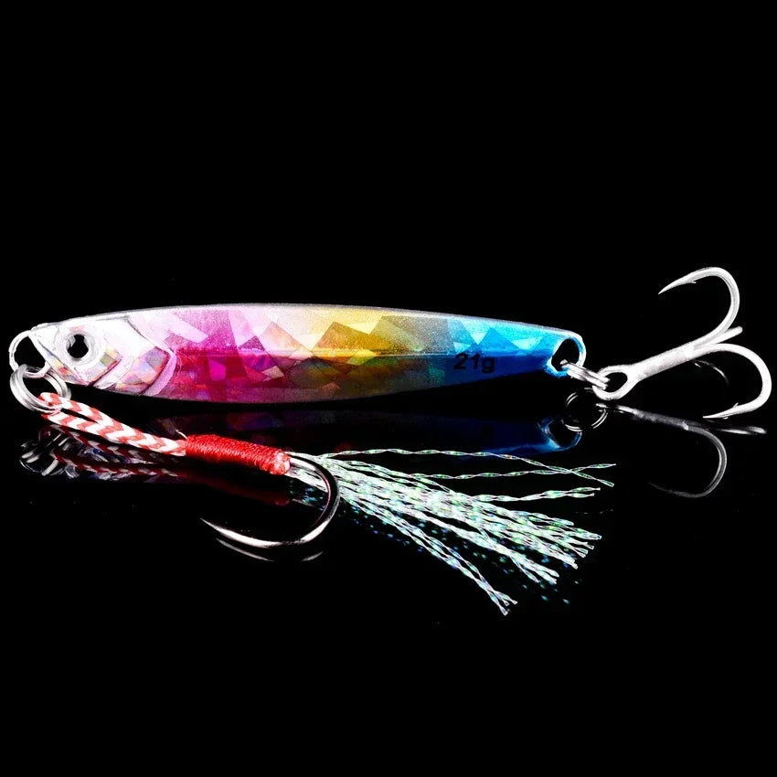 5pcs Metal Jig Fishing Lure Weights 10g-40g
