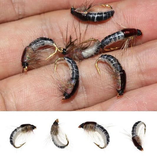 6 piece Trout Fishing  Artificial Insect Baits