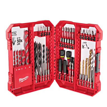 Milwaukee SHOCKWAVE Impact Duty Drill & Drive Bit Set 46PC
