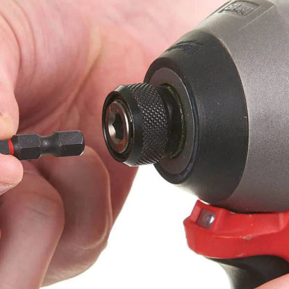Milwaukee 4932352406 Magnetic Bit Holder 1/4 In 60MM Hex Shockwave Secure Strong magnetic Tip Power Tool Attachments
