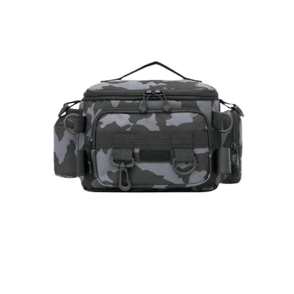 Fishing tackle, shoulder bag, storage bag, portable fishing rod holder