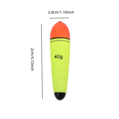 4pcs 10g-120g Foam Fishing Float