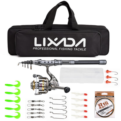 Lixada Fishing Rod and Reel Full Kit