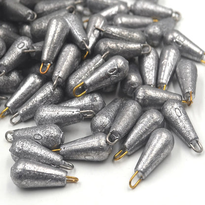 5PCS/Lot Weight Size 10g/15g/20g/30g/40g/50g/60g/70g Water Droplets Lead Weights